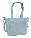 Hedgren Inner City Zoe Tote M New Quilt Pearl Blue