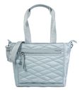 Hedgren Inner City Zoe Tote M New Quilt Pearl Blue