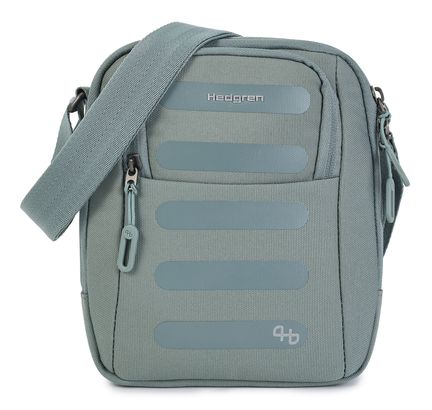 Hedgren Hcmby Comby Relax Vertical Crossover RFID Grey - Green