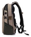 Hedgren Commute Rail 3 Compartment Backpack 15,6'' RFID With Rain Cover Vintage Beige Eco