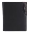 bugatti Corso DeLuxe Upright Wallet With Flap Black bugatti Corso DeLuxe Upright Wallet With Flap Black