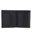 bugatti Corso DeLuxe Upright Wallet With Flap Black bugatti Corso DeLuxe Upright Wallet With Flap Black