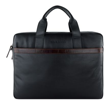 bugatti Corso DeLuxe Large Briefcase L Black