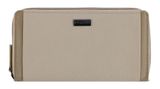 bugatti Ladies Long Zip Wallet Beige bugatti Ladies Long Zip Wallet Beige