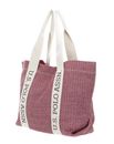 U.S. POLO ASSN. Beach Straw Shopper L Rose