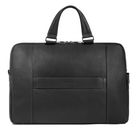 PIQUADRO Carl 2 Compartment Briefcase Black PIQUADRO Carl 2 Compartment Briefcase Black