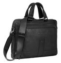 PIQUADRO Carl 2 Handle Briefcase 14" S Black PIQUADRO Carl 2 Handle Briefcase 14" S Black