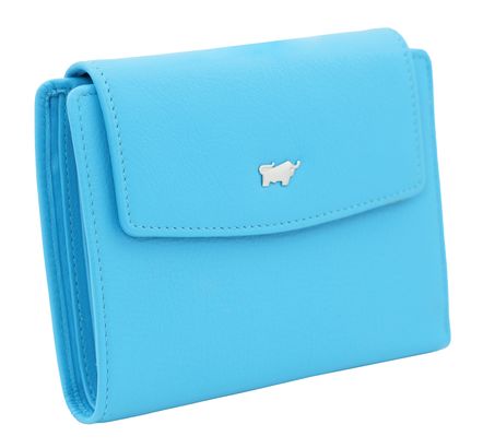 Braun Büffel Joy Wallet M Turquoise