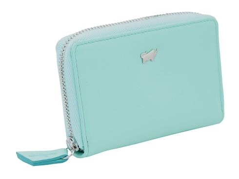 Braun Büffel Joy Mini Wallet Aquamarine