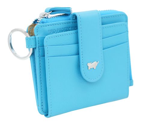 Braun Büffel Joy Card Case Turquoise