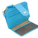 Braun Büffel Joy Card Case Turquoise