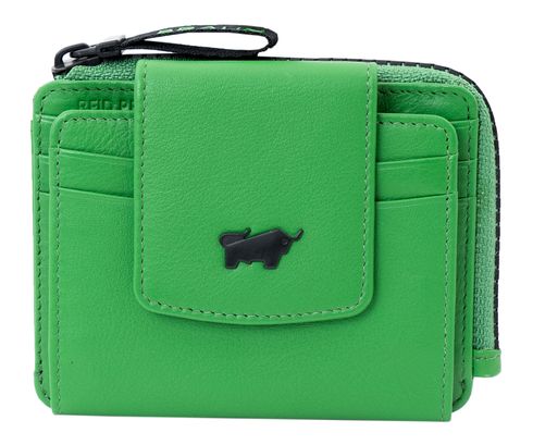 Braun Büffel Capri Card Holder Green