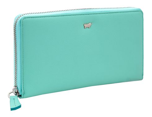 Braun Büffel Joy Zip Wallet 18CS Aquamarine