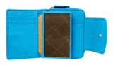 Braun Büffel Joy Zip Wallet M Turquoise