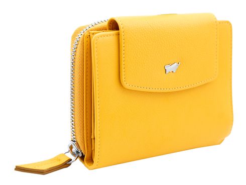 Braun Büffel Joy Zip Wallet M Sunny Yellow