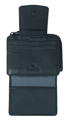 Braun Büffel Capri Card Holder Black