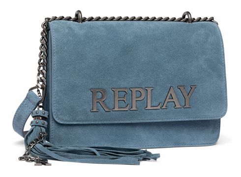 REPLAY Crossbody Bag Dusty Avio