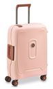 DELSEY PARIS Moncey 4 Double Rolls Cabin Trolley Slim 55 Light Pink
