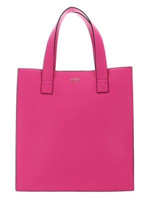 GUESS Jovie Society Satchel Fuchsia