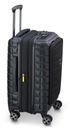 DELSEY PARIS Shadow 5.0 Expandable 4DR Business Cabin Trolley 55 Black