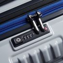 DELSEY PARIS Rempart Expandable 4 Double Rolls Cabin Trolley 55 Storm Grey DELSEY PARIS Rempart Expandable 4 Double Rolls Cabin Trolley 55 Storm Grey