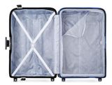 DELSEY PARIS Moncey 4 Double Rolls Trolley 82 Black DELSEY PARIS Moncey 4 Double Rolls Trolley 82 Black