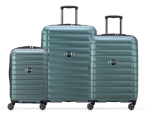 DELSEY PARIS Shadow 5.0 4 Double Rolls Trolley Set Green