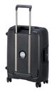 DELSEY PARIS Moncey 4 Double Rolls Cabin Trolley Slim 55 Black DELSEY PARIS Moncey 4 Double Rolls Cabin Trolley Slim 55 Black