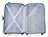 DELSEY PARIS Moncey 4 Double Rolls Trolley 82 Vert DELSEY PARIS Moncey 4 Double Rolls Trolley 82 Vert
