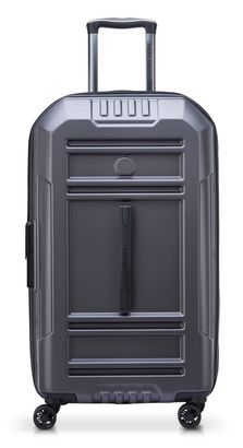 DELSEY PARIS Rempart Expandable 4 Double Rolls Trolley 73 L Anthracite
