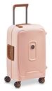 DELSEY PARIS Moncey 4 Double Rolls Cabin Trolley 55 Light Pink DELSEY PARIS Moncey 4 Double Rolls Cabin Trolley 55 Light Pink