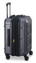 DELSEY PARIS Rempart Expandable 4 Double Rolls Cabin Trolley 55 Anthracite