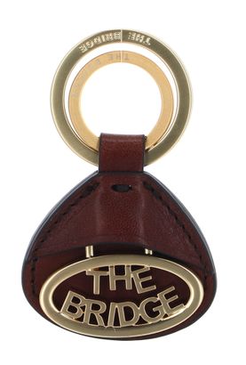 THE BRIDGE Duccio Key Ring Marrone 14 / Oro