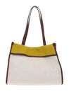 THE BRIDGE Elisa Beach Bag Naturale / Lime / Marrone 14 THE BRIDGE Elisa Beach Bag Naturale / Lime / Marrone 14