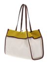 THE BRIDGE Elisa Beach Bag Naturale / Lime / Marrone 14 THE BRIDGE Elisa Beach Bag Naturale / Lime / Marrone 14
