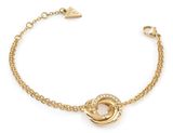 GUESS Perfect Mini Links Bracelet S Yellow Gold