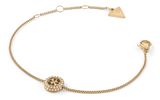 GUESS 4G Crush Charm Bracelet S Yellow Gold GUESS 4G Crush Charm Bracelet S Yellow Gold