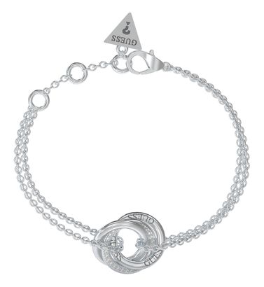 GUESS Perfect Mini Links Bracelet S Rhodium