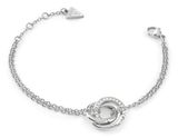 GUESS Perfect Mini Links Bracelet S Rhodium GUESS Perfect Mini Links Bracelet S Rhodium