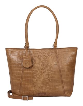 BURKELY Cool Colbie Wide Tote 15,6" Cognac