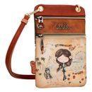 Anekke Peace & Love Mini Crossbody Bag Camel