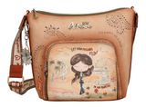 Anekke Peace & Love Crossbody Bag L Camel Anekke Peace & Love Crossbody Bag L Camel