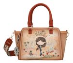 Anekke Peace & Love Bowling Short Handle Bag Camel Anekke Peace & Love Bowling Short Handle Bag Camel