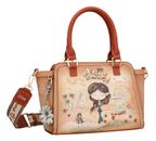 Anekke Peace & Love Bowling Short Handle Bag Camel Anekke Peace & Love Bowling Short Handle Bag Camel