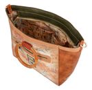 Anekke Peace & Love Flowers Handle Bag Multicolor Anekke Peace & Love Flowers Handle Bag Multicolor