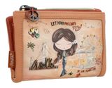 Anekke Peace & Love RFID Wallet S Camel Anekke Peace & Love RFID Wallet S Camel