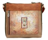 Anekke Peace & Love Square Crossbody Bag Camel Anekke Peace & Love Square Crossbody Bag Camel