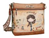Anekke Peace & Love Square Crossbody Bag Camel Anekke Peace & Love Square Crossbody Bag Camel