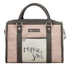 Anekke Peace & Love Bowling Handle Bag Pink Anekke Peace & Love Bowling Handle Bag Pink