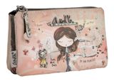 Anekke Peace & Love 3-Compartment Coin Purse Pink Anekke Peace & Love 3-Compartment Coin Purse Pink